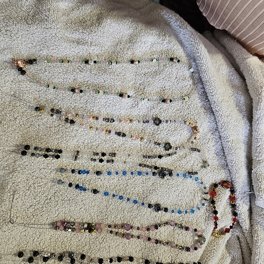 Colorful Beaded Necklace Set